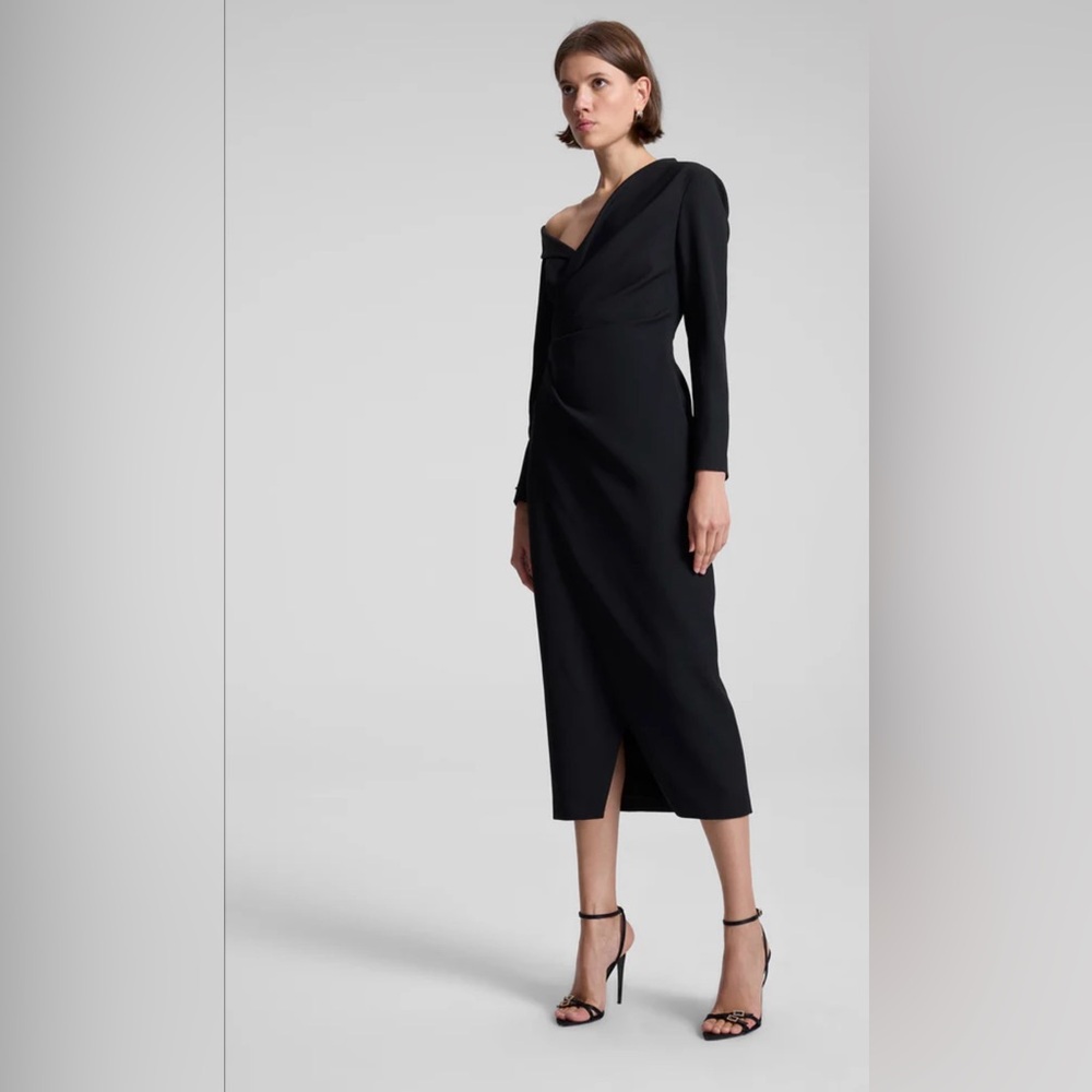 A.L.C Kylah Asymmetric Midi Dress $795 - Picture 4 of 6